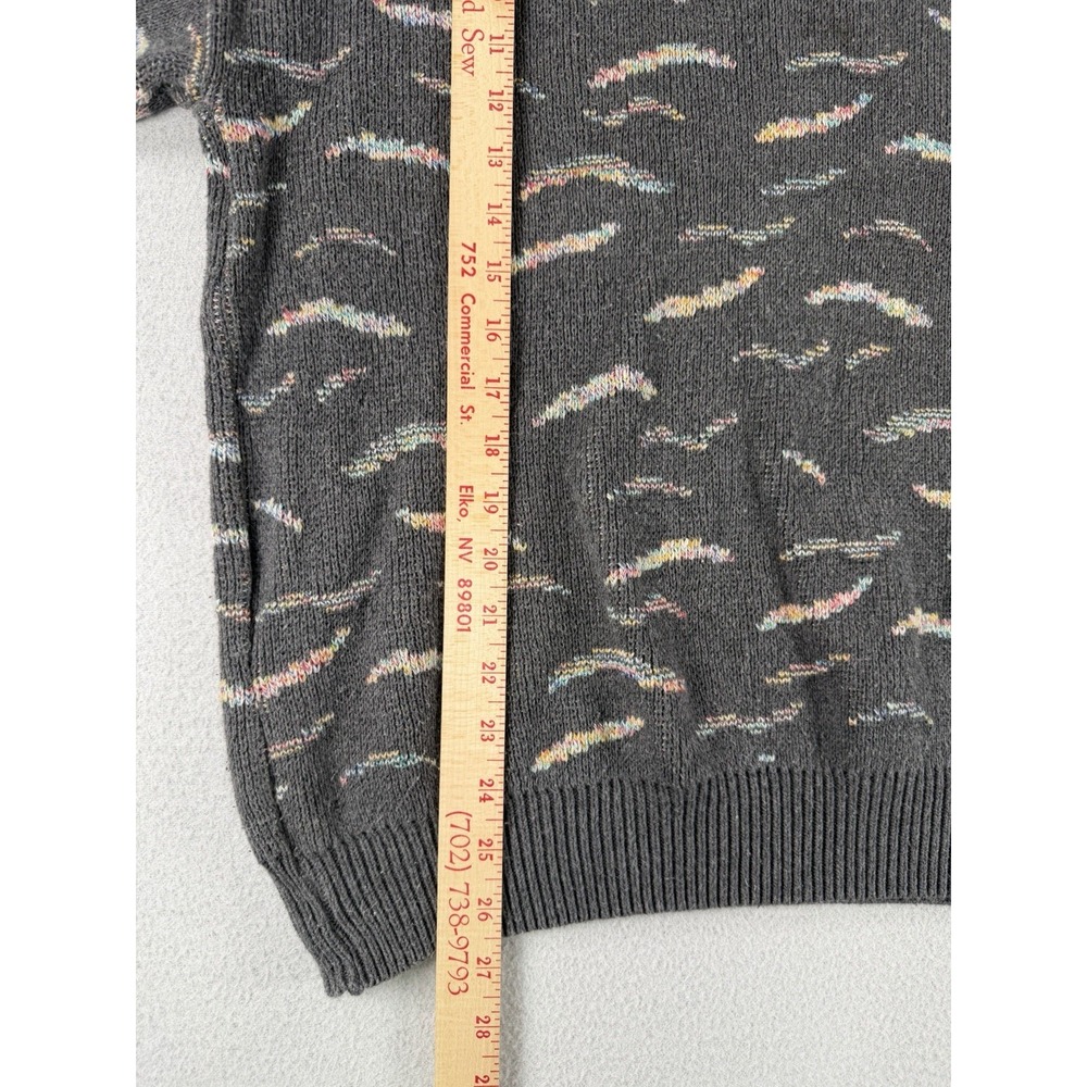 VTG 90's Mens Knit Cosby Sweater Cotton USA Made Mens XL Reunion Menswear - Picture 5 of 6